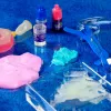 Wissenschaftsbaukasten Liscianigiochi Crazy Science Schleim im Dunkeln 304-PL89239 — Experimentierset mit im Dunkeln leuchtendem Schleim