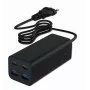 Gembird TA-UC-2A2C-PD100-01-BK Ladegerät für Mobilgeräte Laptop, Smartphone Schwarz AC Schnellladen Indoor