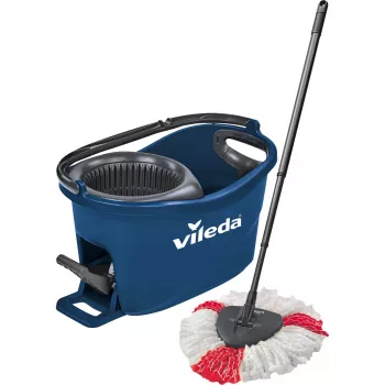 Bodenwischer VILEDA TurEasyWring & Clean Box 167756 mit Eimer und Wringer