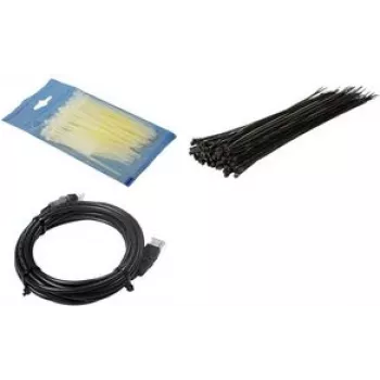 Kabelbinder LogiLink KAB0040B 400 x 4,4 mm Schwarz Nylon