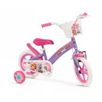 Kinderfahrrad 12 Paw Patrol Lila 1180 Mädchen TOIMSA