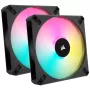 Lüfter Corsair CO-9050156-WW 14 cm Schwarz 2 Stück 500–1700 U/min