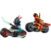 LEGO Bauset NINJAGO 71838 Kais Motorrad-Geschwindigkeitsrennen — 79 Teile, 2 Minifiguren, Alter 6+, Abmessungen 40×30×90 mm