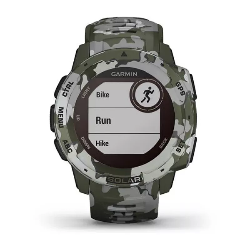 GPS-Uhr Garmin Instinct Solar Camo Edition Tarnung