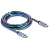 DeLOCK USB-Kabel USB 2.0 2m USB C Mehrfarbig 81116