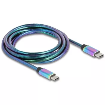 DeLOCK USB-Kabel USB 2.0 2m USB C Mehrfarbig 81116