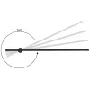 Activejet LED-Wandleuchte AJE-HILTON Schwarz NW