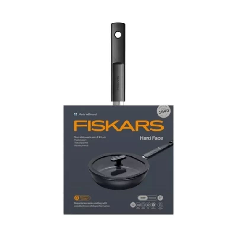 Fiskars Hard Face 1075528 Antihaft-Bratpfanne 24 cm 2,2L