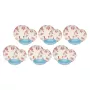 Tafelservice Rose&Tulipani R18400TA18 für 6 Personen, 18-teiliges Porzellanset