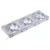 Phanteks D30-140 140mm Weiß PWM Gehäuselüfter 3er-Pack — 140x30 mm, 250–1800 U/min, FDB