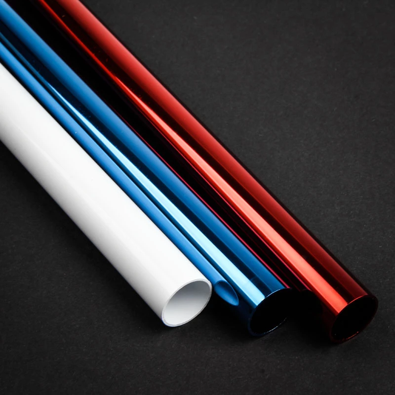 Bitspower Hardtubing 16 mm AD angefastes Messingrohr, 500 mm, weiß lackiert