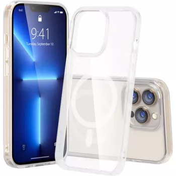 StyleShell SHOCKFlex, Handyhülle transparent, iPhone 16 Pro, kompatibel mit MagSafe