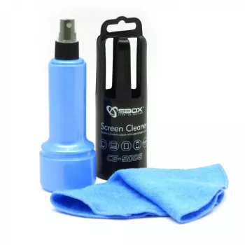 Sbox CS-5005B Bildschirmreiniger 150ml Blau