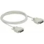 Serielles Kabel DeLOCK 85977 Beige 3 m Sub-D15