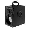 Tragbarer Lautsprecher MEDIA-TECH MT3179, 20 W (RMS 15 W), Bluetooth 5.1, FM, MicroSD, USB, AUX, Li-Ion, 6 h, Holzgehäuse