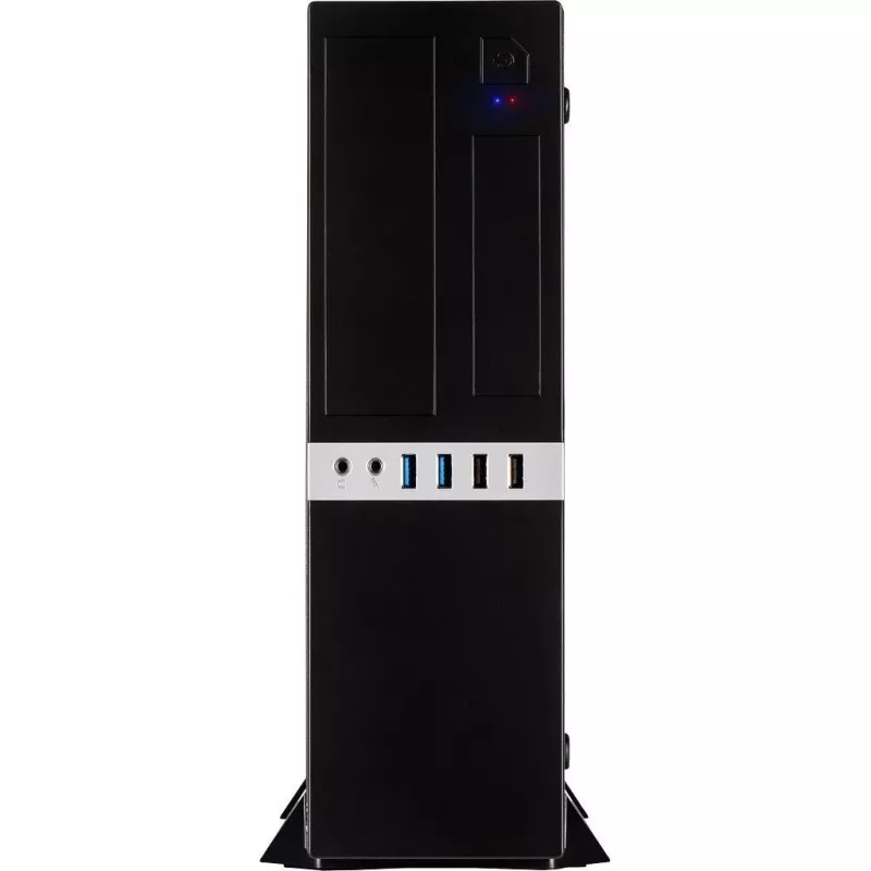 Inter-Tech IT-503 - SFF - Mini-ATX - kein Netzteil (TFX12V) - mattschwarz - USB/Audio (88881270)