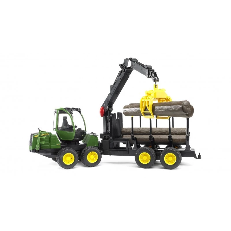 Bruder John Deere 1210E Forwarder mit Greifer