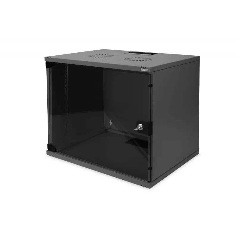 Wandmontagerack Digitus DN-19 09-U-S-SW