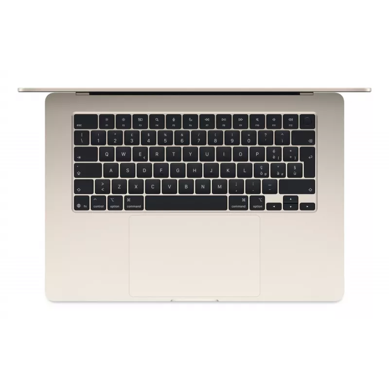 MacBook Air 15, Starlight, M4 (10-CPU/10-GPU), 24 GB, 512 GB, Deutsch, 35W Dual USB-C Netzteil, MC6K4D/A