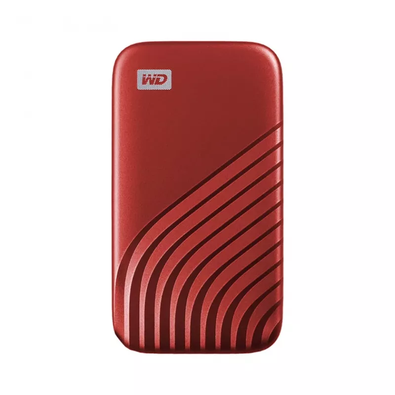 SSD-Laufwerk Western Digital 2 TB tragbar USB Typ-C 3.2 Gen 2 My Passport