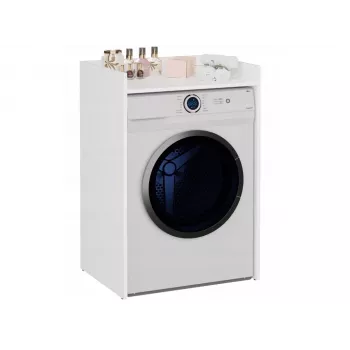 Top e shop POLA Waschküchenschrank für Waschmaschine – Weiß