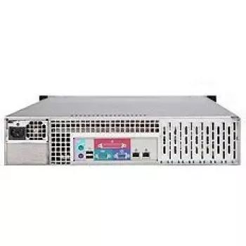 Super Micro Supermicro SC825 TQC-600LPB - Rack Mount 2U - E-ATX - SATA/SAS - Hot-Swap 600 Watt - Schwarz (CSE-825TQC-600LPB)