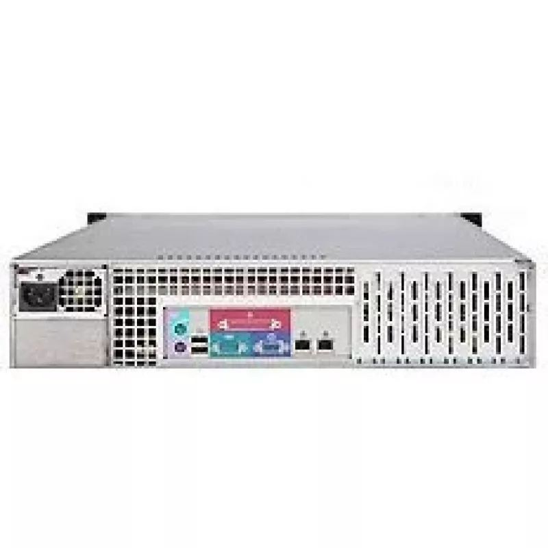 Super Micro Supermicro SC825 TQC-600LPB - Rack Mount 2U - E-ATX - SATA/SAS - Hot-Swap 600 Watt - Schwarz (CSE-825TQC-600LPB)