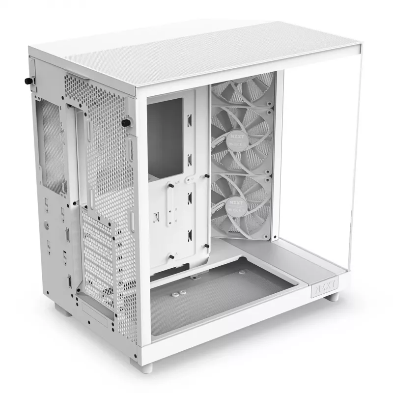 NZXT H6 Flow Mid-Tower Gehäuse - Weiß
