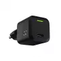 Ladegerät für Mobilgeräte Grün Cell CHARGC06, USB-C 33W, Quick Charge 3.0, AC-Eingang 100–240V, schwarz