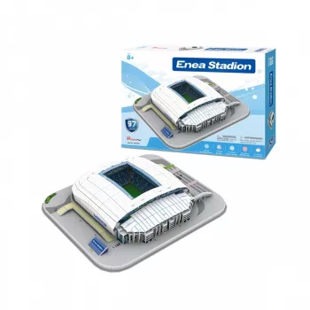 3D Puzzle cubicfun Lech-Poznan-Stadion-Modell – Stadion-Nachbau im Maßstab zum Zusammenbauen, Kartonbauteile, Modellnummer 306-20257