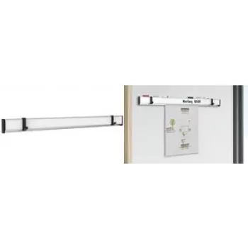Maultalent Schreibtisch-Werkzeugschiene durchgeschraubt 1000 mm Aluminium (6248408)