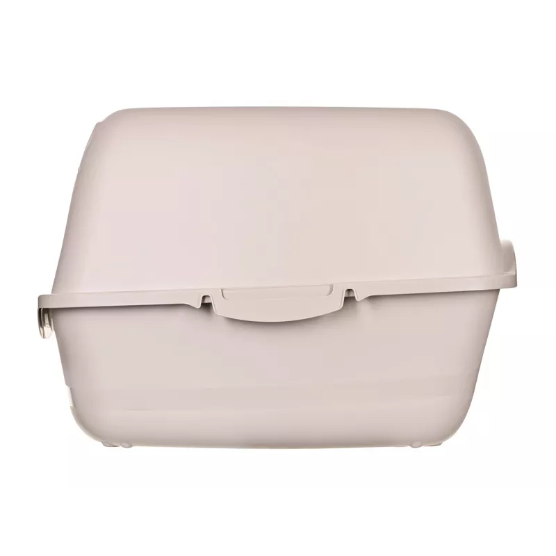 Katzentoilette DIAMENTIQ BAYA, Kunststoff, umkehrbare Türen, 55,5×40×38,7 cm, beige