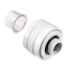Fitting Alphacool 17484, Messing, weiß, 23 mm Höhe, 26 mm Durchmesser, 6er-Pack