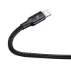 Baseus Rapid 3-in-1 USB-Kabel 1,5 m USB A USB C/Micro USB A/Lightning Schwarz