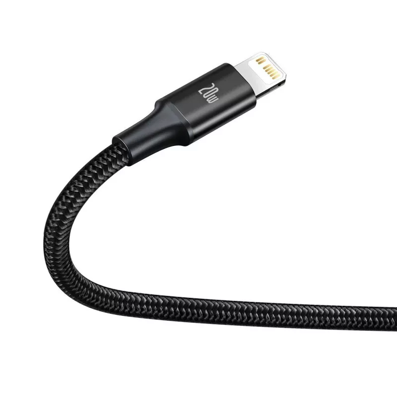 Baseus Rapid 3-in-1 USB-Kabel 1,5 m USB A USB C/Micro USB A/Lightning Schwarz