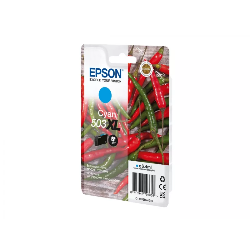 Epson 503XL Tintenpatrone 1 Stück Original High (XL) Yield Cyan