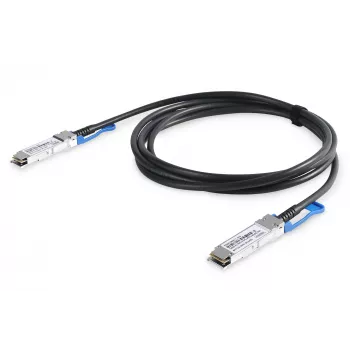 DAC-Kabel Digitus QSFP28 100G 3m Kabellänge 3m Anschluss QSFP28