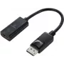 Renkforce RF-5596324 DisplayPort-Konverter [1x DisplayPort-Stecker – 1x HDMI-Buchse] Schwarz DisplayPort 1.2 23 cm (RF-5596324)
