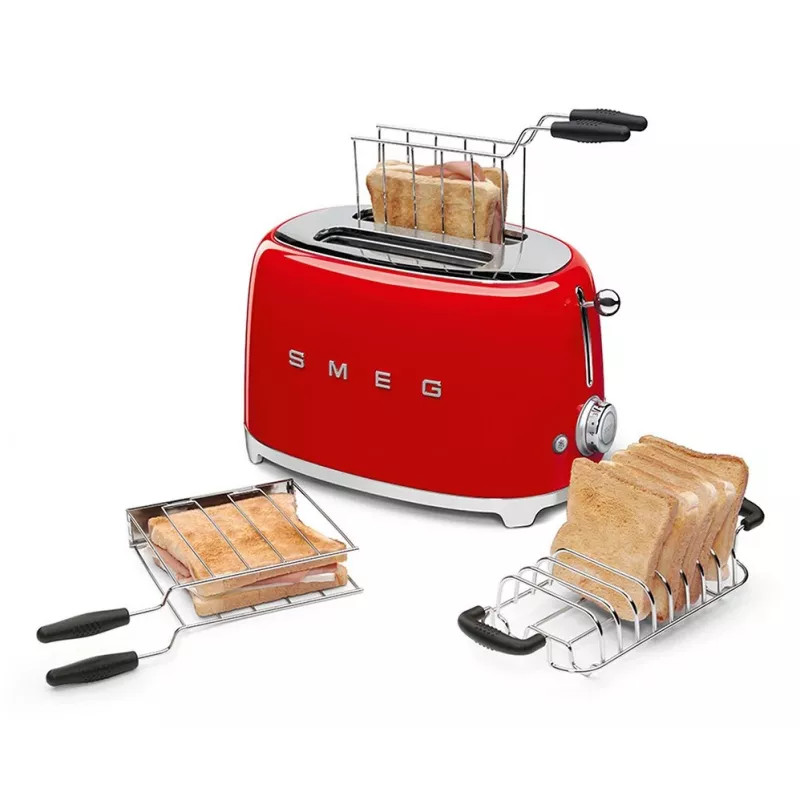 Smeg 50's Style Toaster TSF01RDEU Rot
