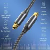 Vention optisches Audiokabel, geflochten, 5 m