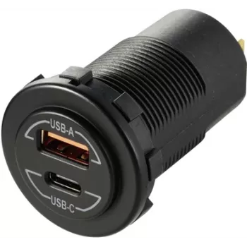 VOLTCRAFT Power-Delivery USB-Einbausteckdose Fahrzeug 60W (VC-14336670)