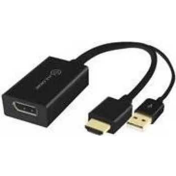 Alogic HDDPU-ACTV - DisplayPort - HDMI + USB - Stecker - Buchse - 3840 x 2160 Pixel - 120 Hz