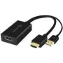 Alogic HDDPU-ACTV - DisplayPort - HDMI + USB - Stecker - Buchse - 3840 x 2160 Pixel - 120 Hz