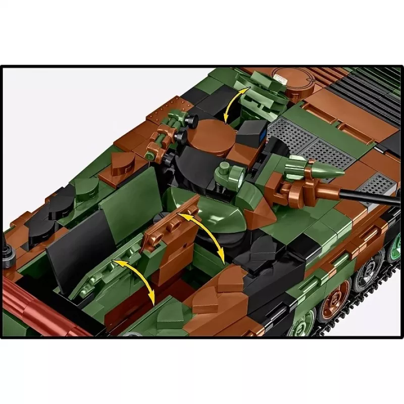 Blockset Cobi Armed Forces BWP-1 2630 — Modellset des polnisch-ukrainischen amphibischen Schützenpanzers