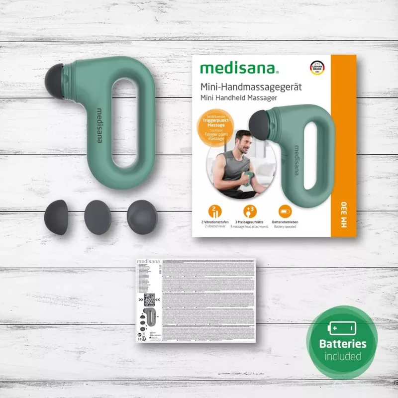 Medisana HM 330 Massager Universal Schwarz, Grün