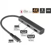 USB Typ-C Hub Alcasa HUB-C002A 5000 Mbit/s HDMI USB 3.0