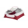 MSR Mutha Hubba NX Zelt für 3 Personen, Grau, Rot