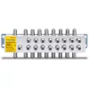 Passiver Verteiler TECHNISAT 17/P silber – passiver Signal-Splitter für TV/SAT-Verteilung