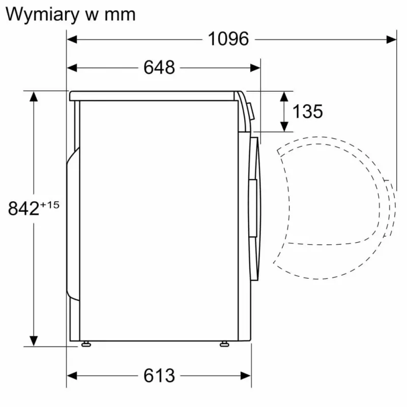 Wäscheständer Bosch WQG233DNPL