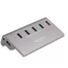 DeLOCK USB-Hub 10 Gbit/s 4 Typ-A-Anschlüsse 1 Schnellladeanschluss